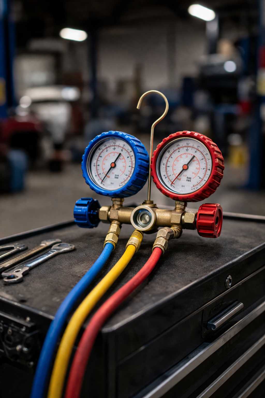 Mobile HVAC and climate control service on commercial vehicles